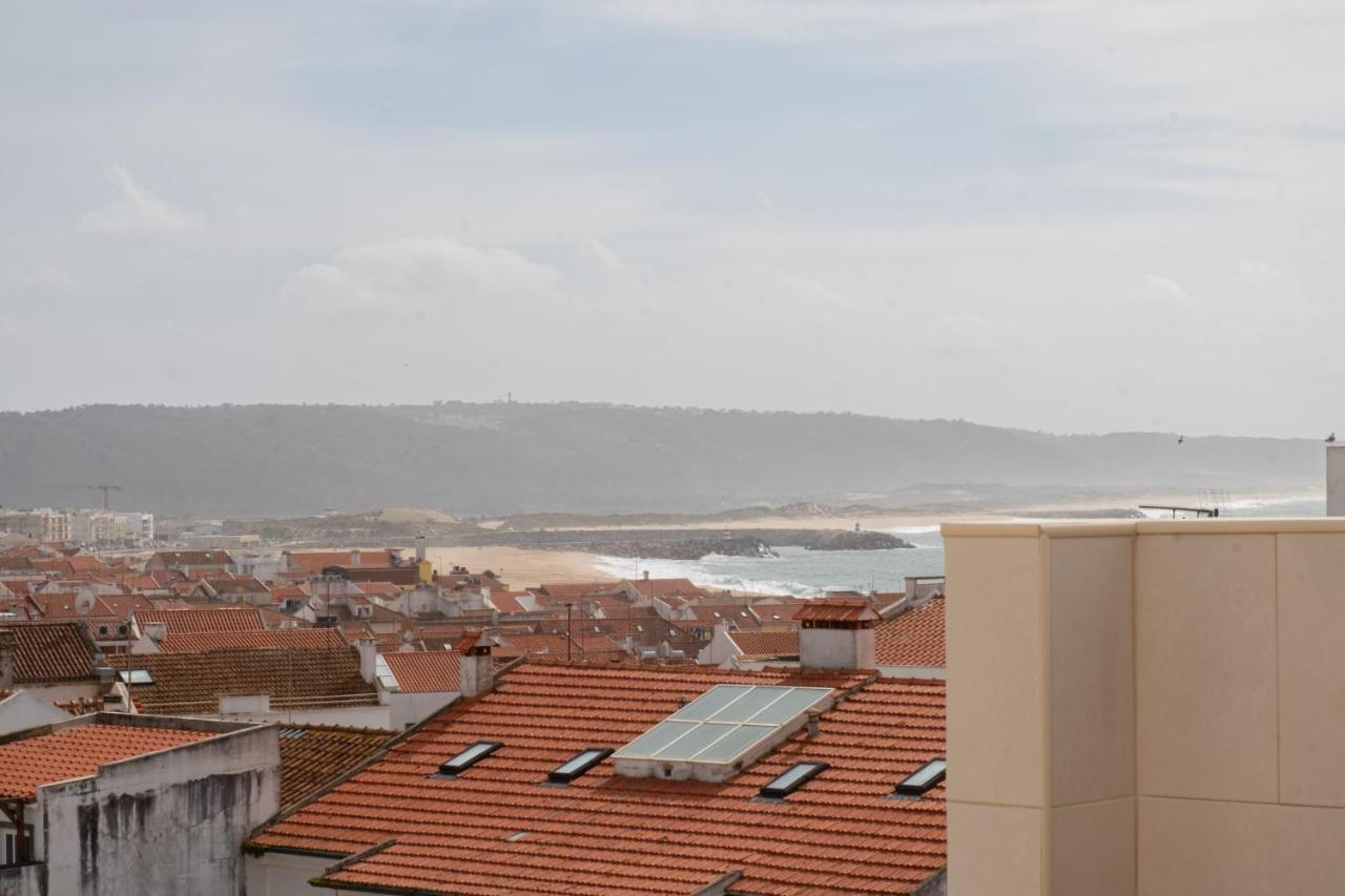 Ferienwohnung Olhos D'Agua - Penthouse Nazaré Exterior foto